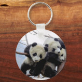 Pandas Schlüsselanhänger (Vorderseite)