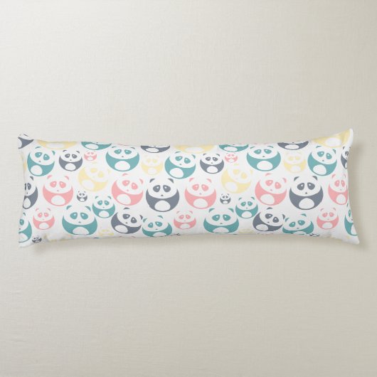 Pandas Seitenschläferkissen (Rückseite)