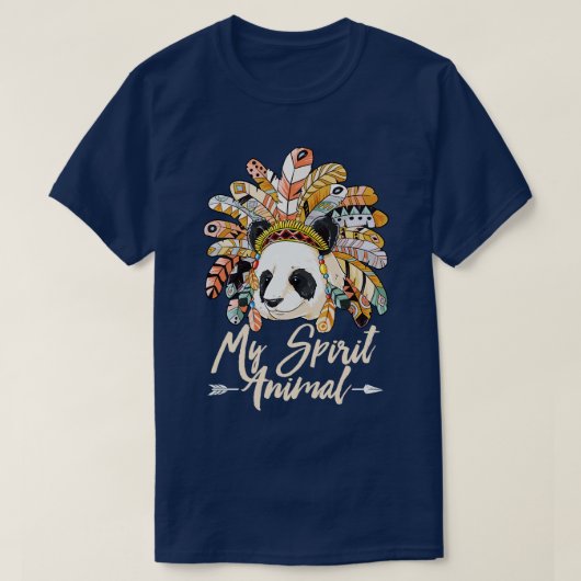 Pandas sind mein Geist Tierfreude Panda Bärengesch T-Shirt (Design vorne)