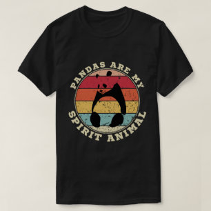Pandas sind mein geistiger tierischer T - Shirt