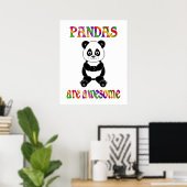 Pandas sind Phantastisch Poster (Heimbüro)