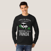 Pandas sind Phantastischer Panda-Bär für Kinder T-Shirt (Vorne ganz)