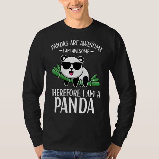 Pandas sind Phantastischer Panda-Bär für Kinder T-Shirt (Vorderseite)