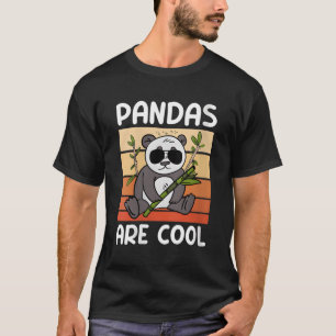 Pandas sind Wildtier Zookeeper Panda Bären T-Shirt