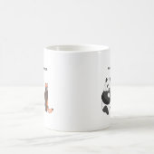 Pandas: So nicht in Verbindung stehende Tasse (Mittel)