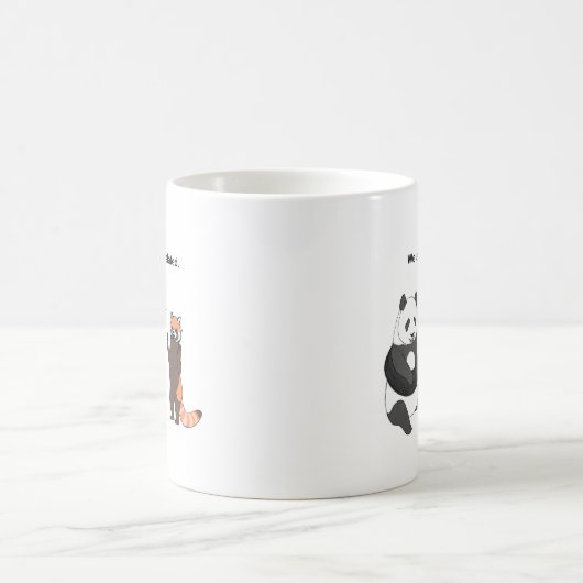 Pandas: So nicht in Verbindung stehende Tasse (Mittel)