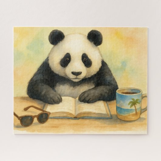 Pandas Sommerstudie Puzzle (Horizontal)