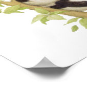 Pandas spielen in einem Baum Poster (Ecke)