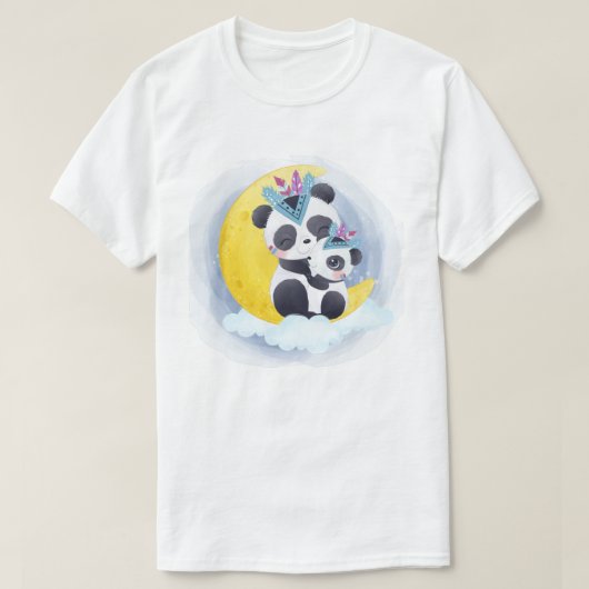 Pandas T - Shirt (Design vorne)