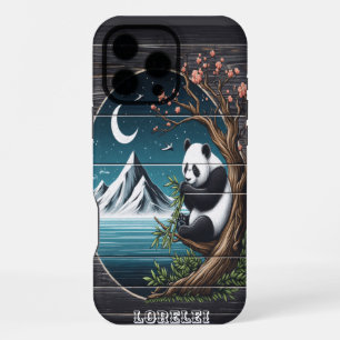 Pandas Treetop-Heiligtum: Bamboo-Gelassenheit iPhone 16 Pro Max Hülle
