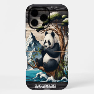 Pandas Waldnische: Bambosnack iPhone 16 Pro Max Hülle