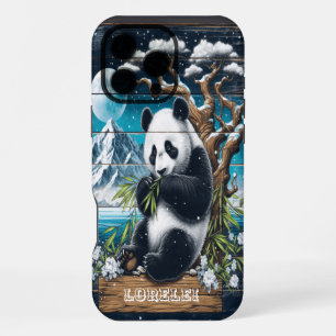 Pandas Waldschutzgebiet: Bambusnahrung iPhone 16 Pro Max Hülle