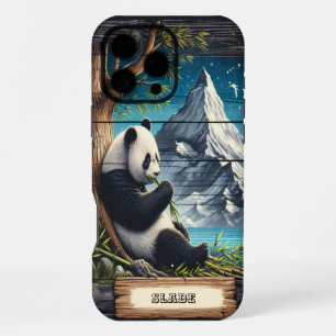 Pandas Waldversteck: Bambusmahlzeit iPhone 16 Pro Max Hülle