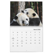 Pandas Wall Calendar Kalender (Mär 2026)