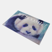 PANDA'S WILLKOMMEN FUßMATTE (Schrägansicht)