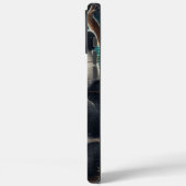 Panda's Wooded Perch: Bamboo-Dulgence Case-Mate iPhone Hülle (Rückseite / Links)