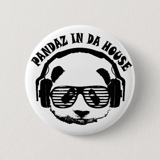 Pandaz in DA-Haus Button (Vorderseite)