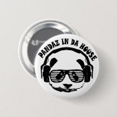 Pandaz in DA-Haus Button (Vorne & Hinten)
