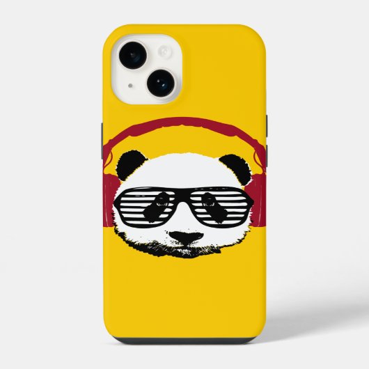 Pandaz in Da House iPhone Hülle (Rückseite)