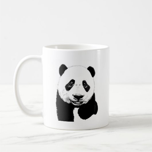 Pandazeichnen Kaffeetasse (Links)