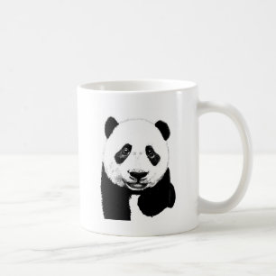 Pandazeichnen Kaffeetasse