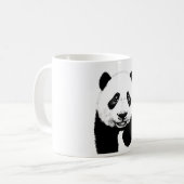 Pandazeichnen Kaffeetasse (Vorderseite Links)