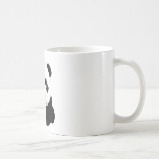 Pandazeichnen Kaffeetasse (Rechts)