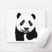 Pandazeichnen Mousepad (Mit Mouse)
