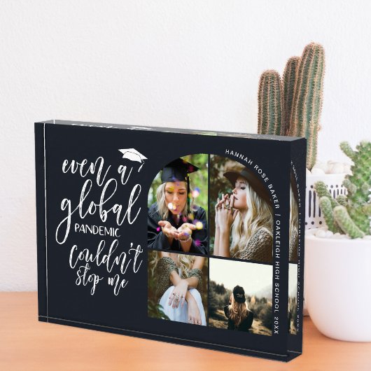 Pandemic Graduate Moderner Abschluss 4 Foto