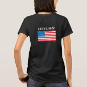 Pandemie_2020 Schwarze USA T-Shirt (Rückseite)