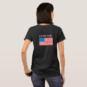 Pandemie_2020 Schwarze USA T-Shirt (Schwarz voll)