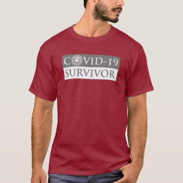 Pandemie Coronavirus Covid-19 Survivor T-Shirt