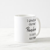 Pandemie Graduierung Förderung Erinnerung Kaffee M Kaffeetasse (VorderseiteRechts)
