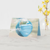 Pandemie Karte (Gelbe Blume)