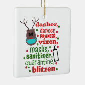Pandemie Keramikornament (Rechts)