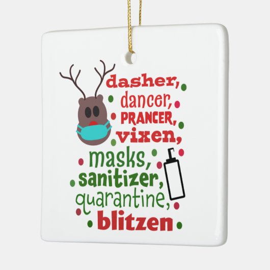 Pandemie Keramikornament (Links)