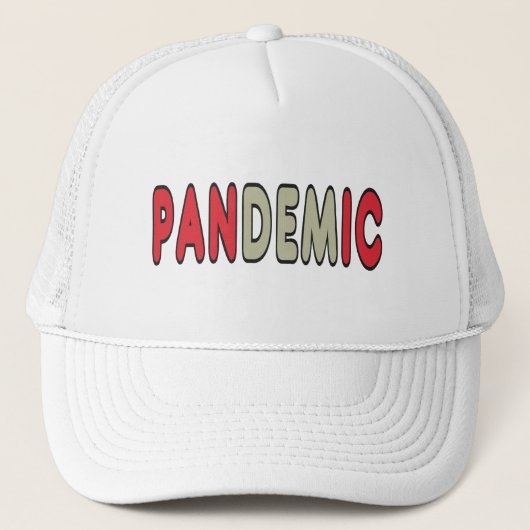 Pandemie Truckerkappe (Vorderseite)