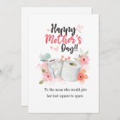 Pandemie zum Muttertag Personalisiertes Jahr Feiertagskarte (Vorne/Hinten)