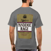 Pandemischer Rasereit-shirt Fronten- u. T-Shirt (Rückseite)
