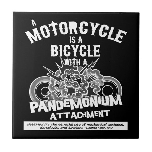 Pandemonium Attachment - bw. Fliese (Vorderseite)