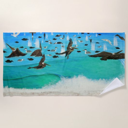 Pandemonium Strandtuch (Vorderseite)