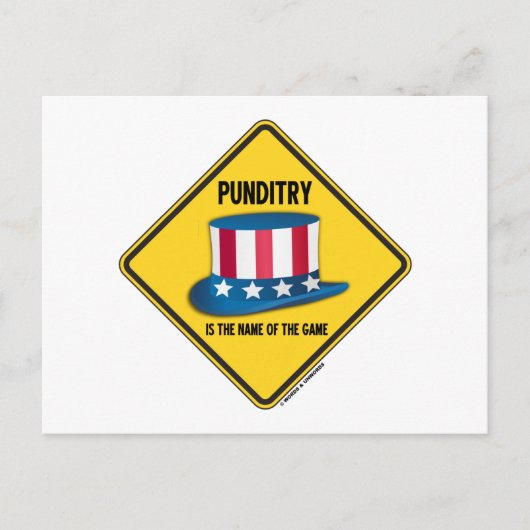 Panditry ist der Name des Spielwarnungszeichens Postkarte (Vorderseite)