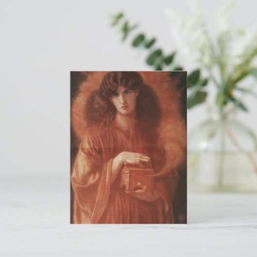 Pandora, 1869 postkarte (Stehend Vorderseite)