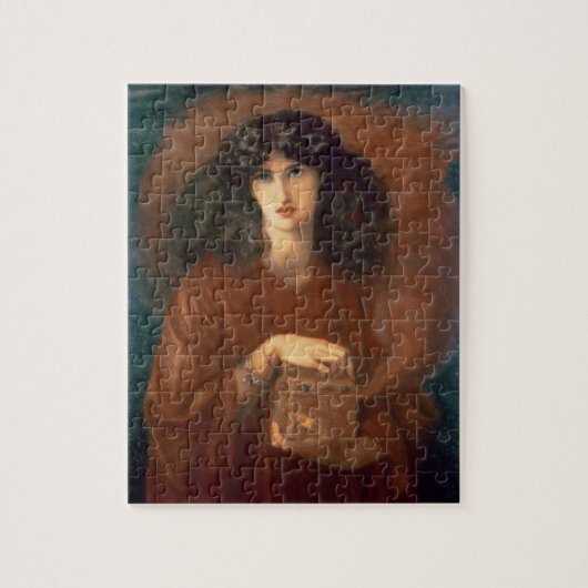 Pandora, 1871 (Öl auf Leinwand) Puzzle (Vertikal)