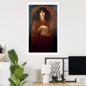 Pandora, 1871 (Öl/Canvas) Poster (Heimbüro)