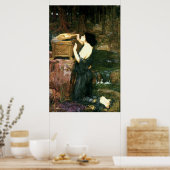 Pandora (1896)~ Kunsthandwerkliche Leinwand Poster (Küche)