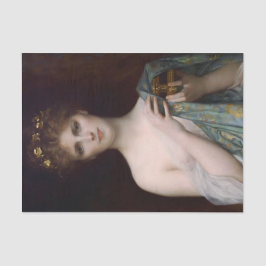 Pandora Alexandre Cabanel Art Seidenpapier (Vorderseite)