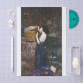 Pandora, by John William Waterhouse Decoupage Seidenpapier (Handwerk)