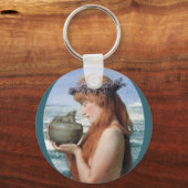 Pandora by Sir Lawrence Alma-Tadema Schlüsselanhänger (Vorderseite)