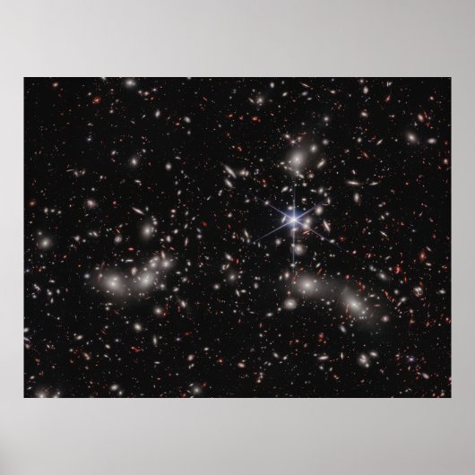 Pandora-Cluster | Abell 2744 | JWST Poster (Vorne)